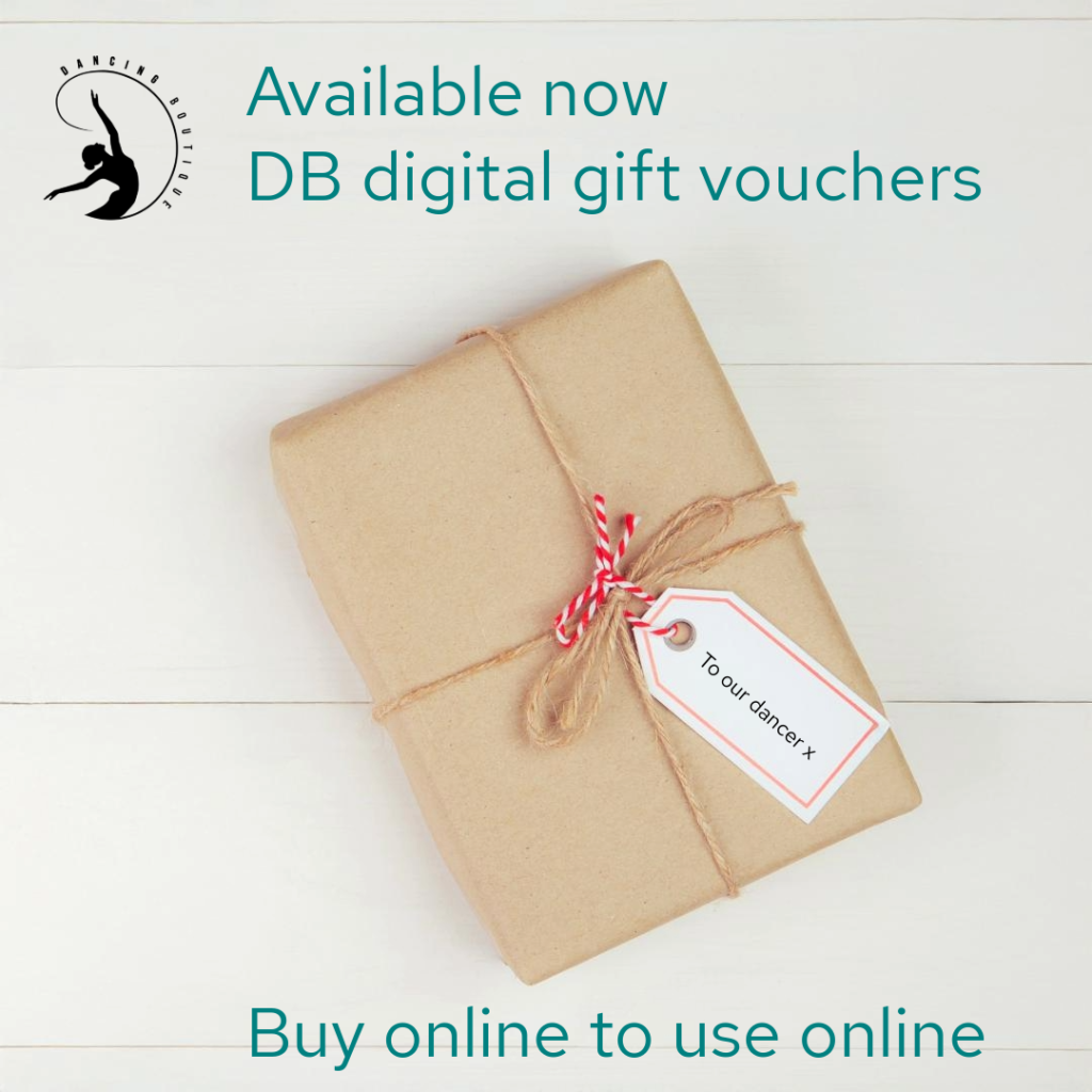 DancingBoutique online gift vouchers